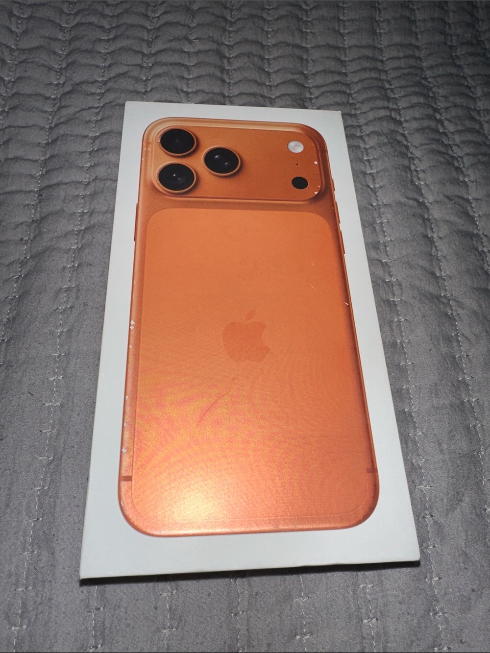 Apple 17 pro max box